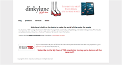 Desktop Screenshot of dinkylune.com